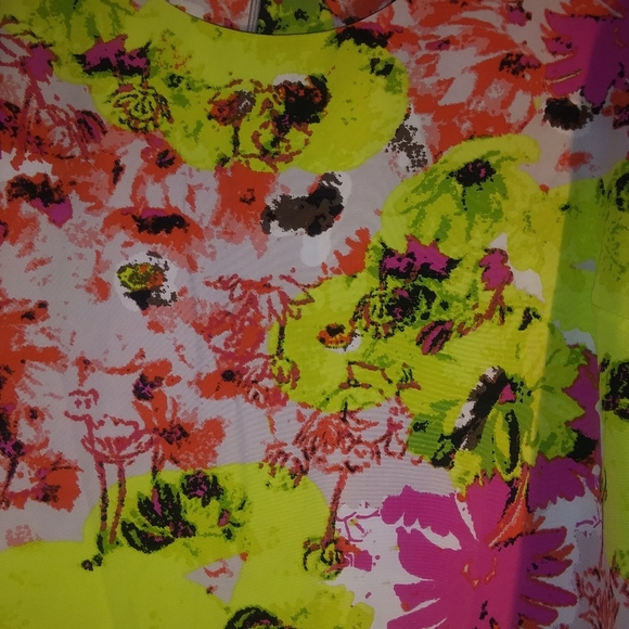 DAISY FUENTES TIGERLILY MIDI FLORAL DRESS EUC - Picture 4 of 6